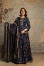 Women’s Printed Kurta Sharara Set with Dupatta – 3 Piece Ethnic Wear Set