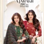 Ajrakh Print Ready to Wear Stitch Dress – Women’s 3 Piece Suit | Multiple Designs