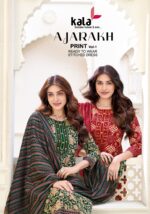 Ajrakh Print Ready to Wear Stitch Dress – Women’s 3 Piece Suit | Multiple Designs