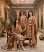 Jaipuri Printed Cotton Kurta Pant Set with Dupatta | 60-60  Premium Cotton - Image 3