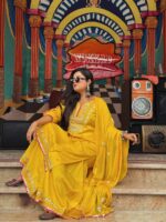 Embroidered Kurta Pant Dupatta Set for Women – 2 Colours - Image 4
