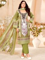 Pakistani 3 Piece Suit – Printed Kurta, Pant & Dupatta - Image 9
