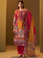 Pakistani 3 Piece Suit – Printed Kurta, Pant & Dupatta - Image 16