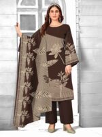 Pakistani 3 Piece Suit – Printed Kurta, Pant & Dupatta - Image 19