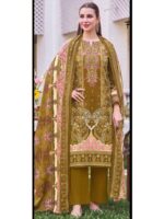 Pakistani 3 Piece Suit – Printed Kurta, Pant & Dupatta - Image 25