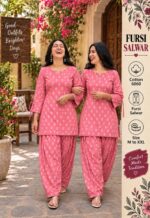 Women’s Cotton 6060 Fursi Salwar Suit Set – Multiple Prints - Image 4