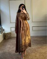 Designer Embroidered Suit Stock Lot – Mix Sizes & Mix Colours - Image 3