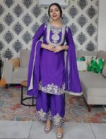 Designer Embroidered Suit Stock Lot – Mix Sizes & Mix Colours - Image 5
