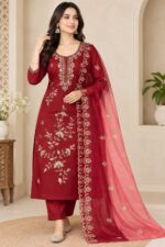 Designer Embroidered Suit Stock Lot – Mix Sizes & Mix Colours - Image 7