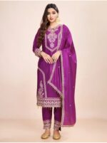 Designer Embroidered Suit Stock Lot – Mix Sizes & Mix Colours - Image 11