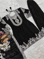 Designer Embroidered Suit Stock Lot – Mix Sizes & Mix Colours - Image 14