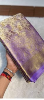 Kanjivaram Silk Saree – Traditional Design | Multiple Colours - Image 7