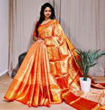 Kanjivaram Silk Saree – Traditional Design | Multiple Colours