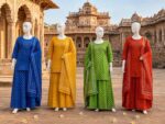 Women’s Printed 3 Piece Suit Set – Kurta Palazzo & Dupatta | Multiple Colours