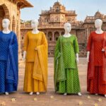 Women’s Printed 3 Piece Suit Set – Kurta Palazzo & Dupatta | Multiple Colours