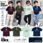 Kids Full Sleeve T-Shirt – Lycra Stretch | Size 32–36 | Multiple Colours - Image 4