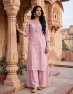Embroidered Kurta Pant Set – Women’s Ethnic Wear | Multiple Colours - Image 8