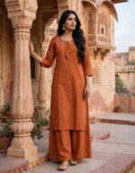 Embroidered Kurta Pant Set – Women’s Ethnic Wear | Multiple Colours - Image 2