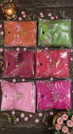 Embroidered Kurta Pant Set – Women’s Ethnic Wear | Multiple Colours - Image 5