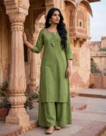 Embroidered Kurta Pant Set – Women’s Ethnic Wear | Multiple Colours - Image 6
