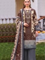 Pakistani 3 Piece Suit – Printed Kurta Pant & Dupatta - Image 11